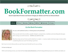 Tablet Screenshot of bookformatter.com